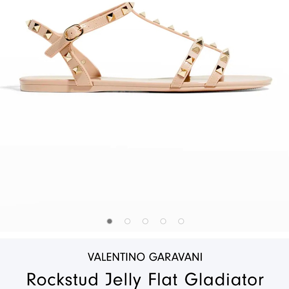 Valentino Rockstud Gladiator Sandals